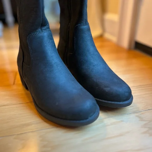 NWT Hush Puppies Black Waterproof Thinsulate Tall Women’s Boots - Picture 6 of 14